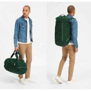 Everlane Backpack Duffel Travel Bag Movers Pack Gray Lightweight NEW NWT